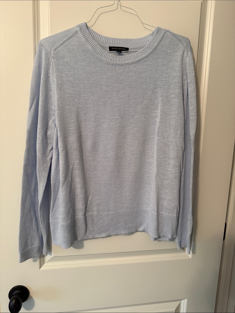 Banana Republic Light Blue Crewneck Sweater